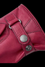DarkRed Hestra Women's Asa Leather Glove