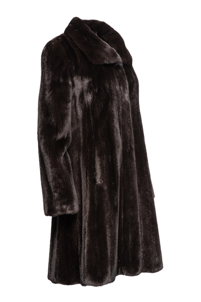 Zandra Rhodes | Mink Mid-Length Fur Jacket | ml Furs Whiskey / S