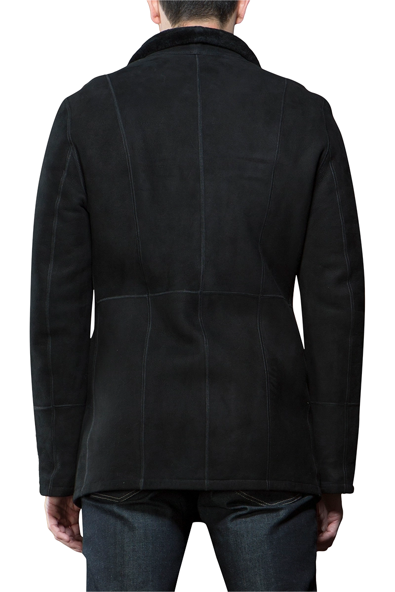 Black EM-EL MEN'S SHEARLING JACKET