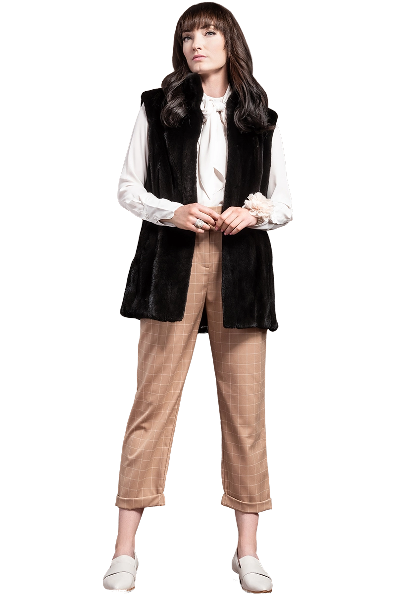 Ranch EM-EL Classic Mink Fur Vest