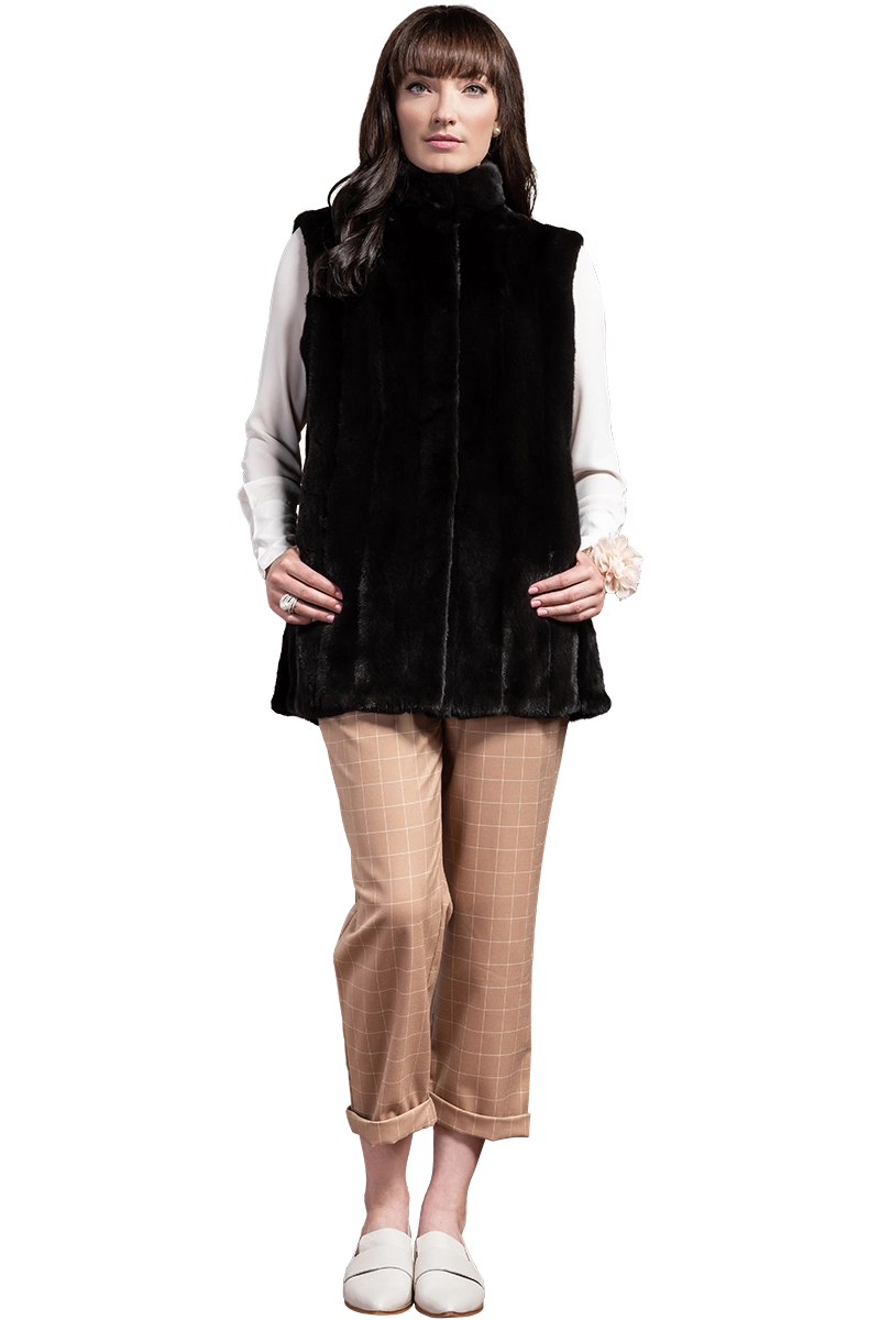 Ranch EM-EL Classic Mink Fur Vest