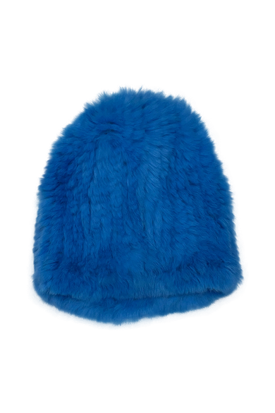 Rex Rabbit Knit - Slouch Fur Hat