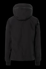 BLACK BOGNER MEN'S BOND3 007 TEC SHELL SKI JACKET PRODUCT BACK VIEW