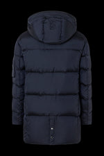 NAVYBLUE BOGNER MENS JONES-D1 DOWN LONG JACKET 244 38457593 464 PRODUCT BACK VIEW