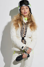 Eggshell Bogner Women's Ellya-T Tec Ski Jacket