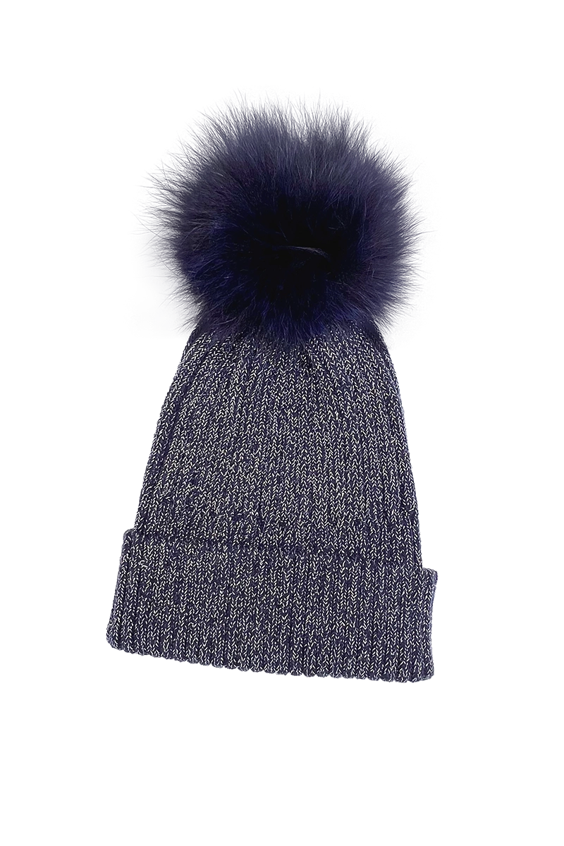 NavyBlue EM-EL Women's Amelia Wool Hat