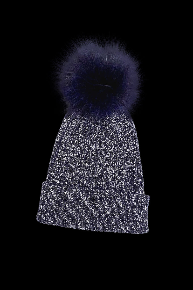 NavyBlue EM-EL Women's Amelia Wool Hat