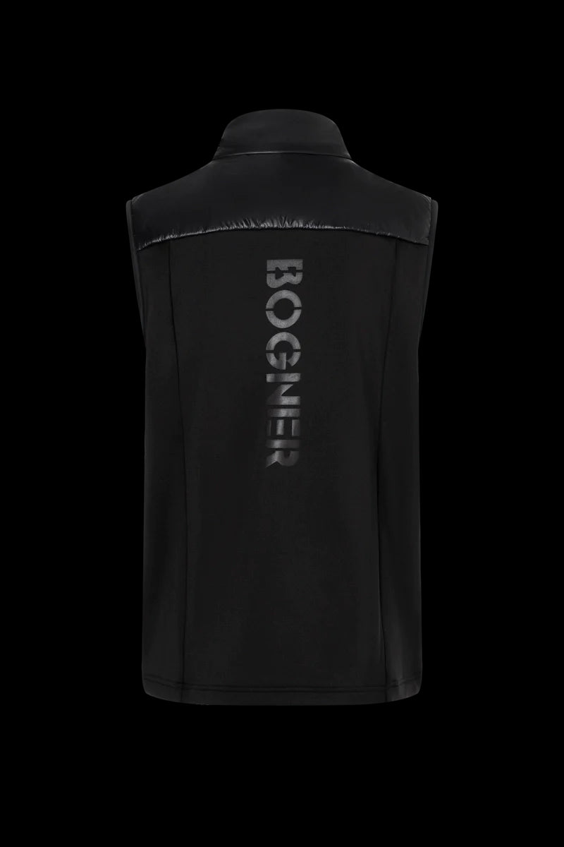 Black Bogner Men's Jay Hybrid Vest
