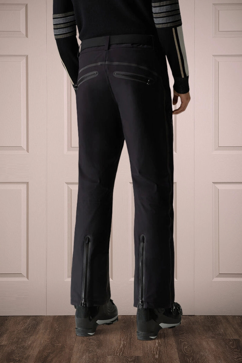 Black Bogner Men's Tim6-T Technical Traditional Insulated Ski Pants