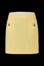 Light Yellow Brina Light Yellow Golf Skirt