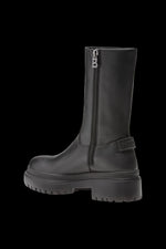 Black Bogner Women's Chesa Alpina Frozen Riviera Leather Boots