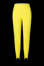 Yellow Bogner Women's Elaine Classic Softshell Ski Pants