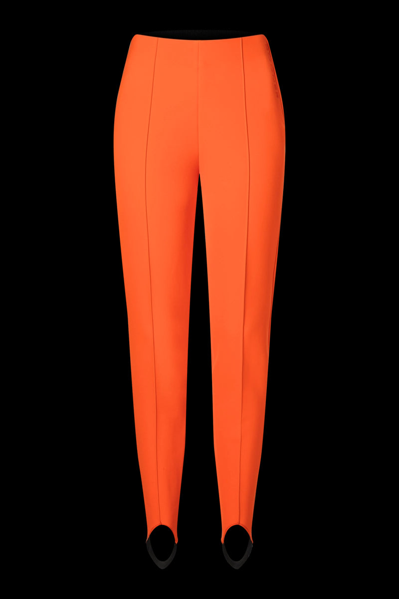 Orange Bogner Women's Elaine Classic Softshell Ski Pants
