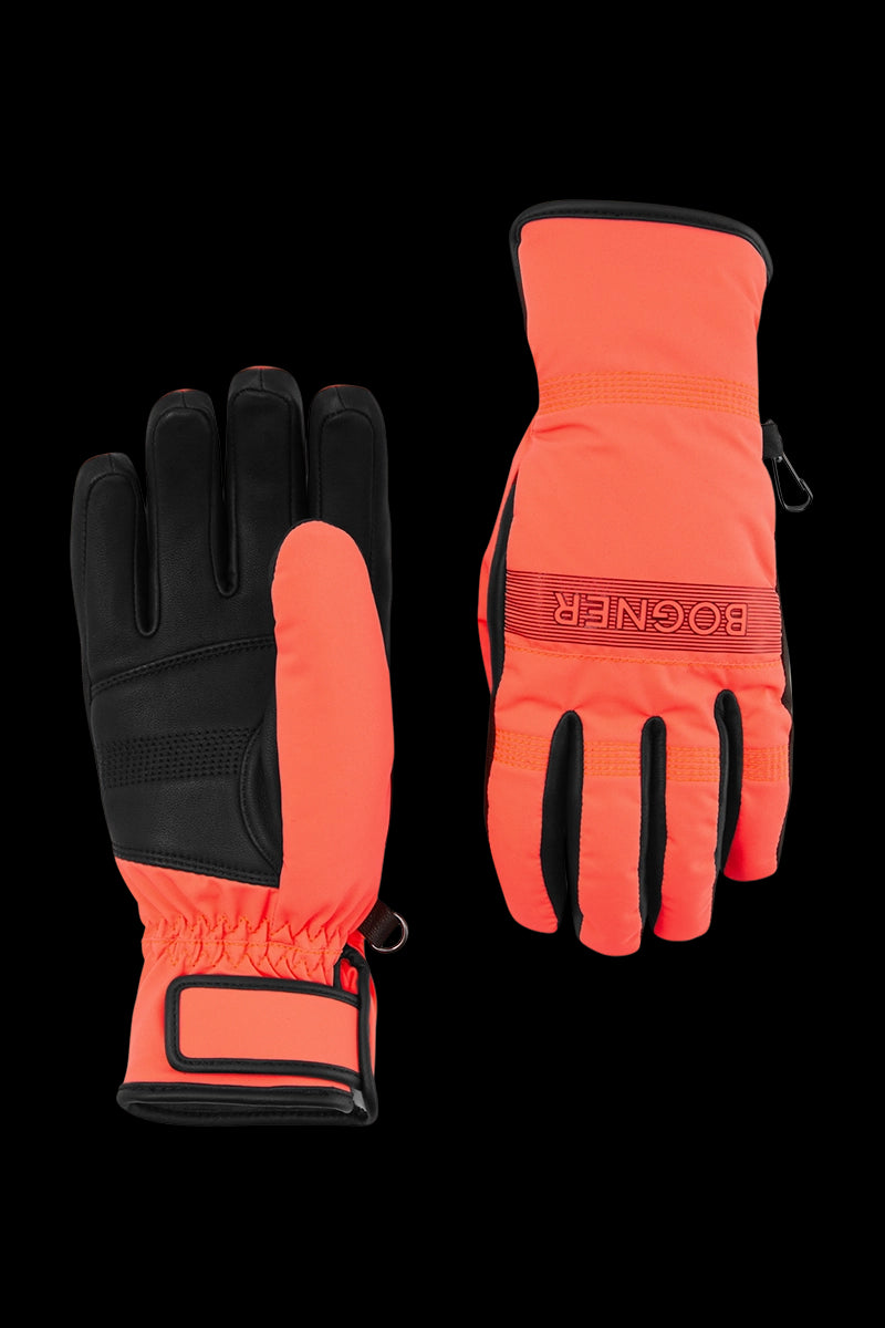 Poppy Bogner Women's Hilla Sheepskin Deluxe Ski Gloves