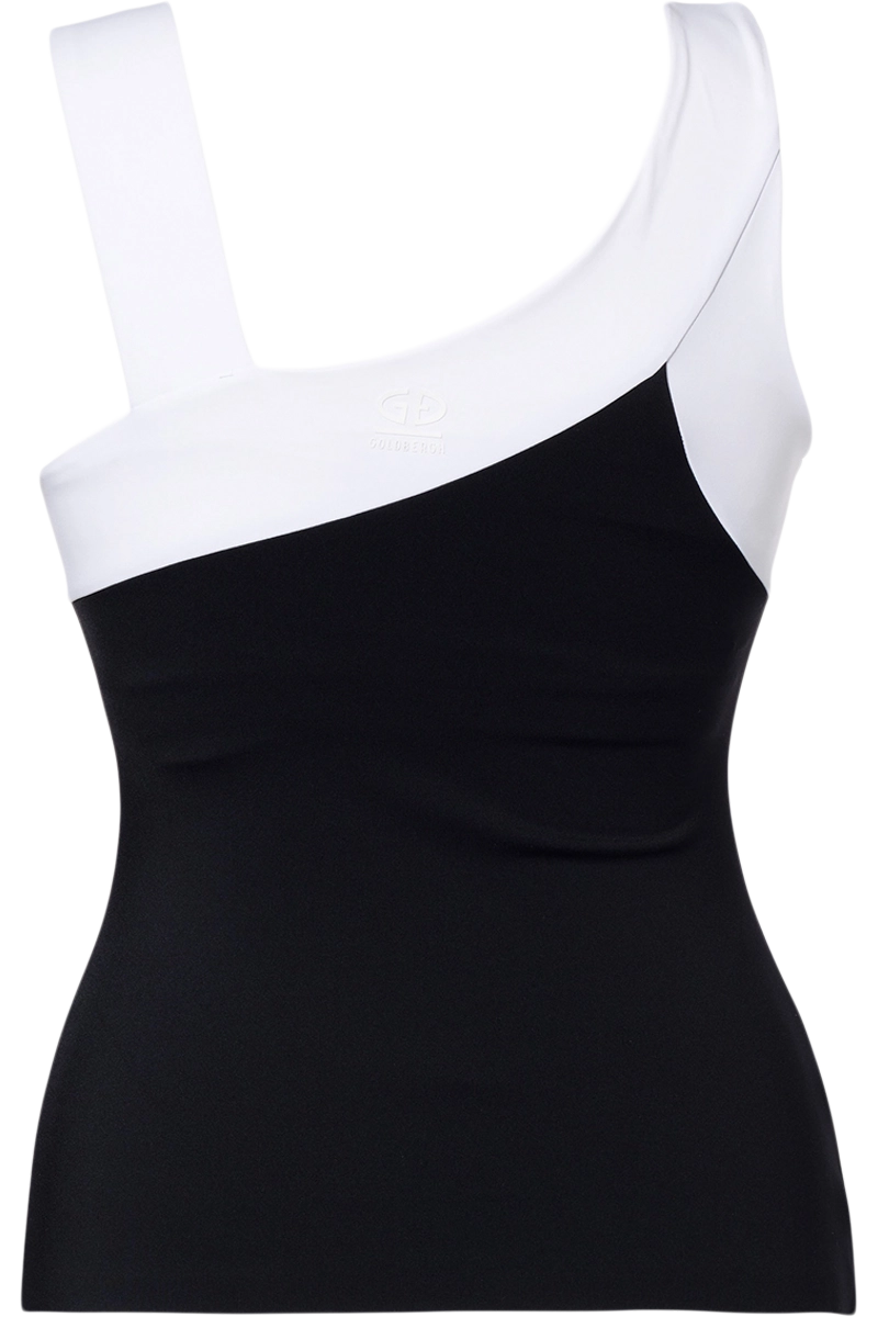 Black Goldbergh Women's Sierra Tank With Bra Product Back View
