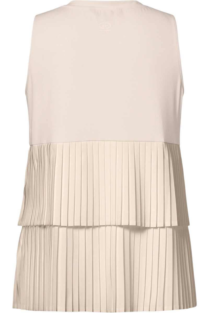 Champagne Goldbergh Women's Bellavita Sleeveless Top Product Back View