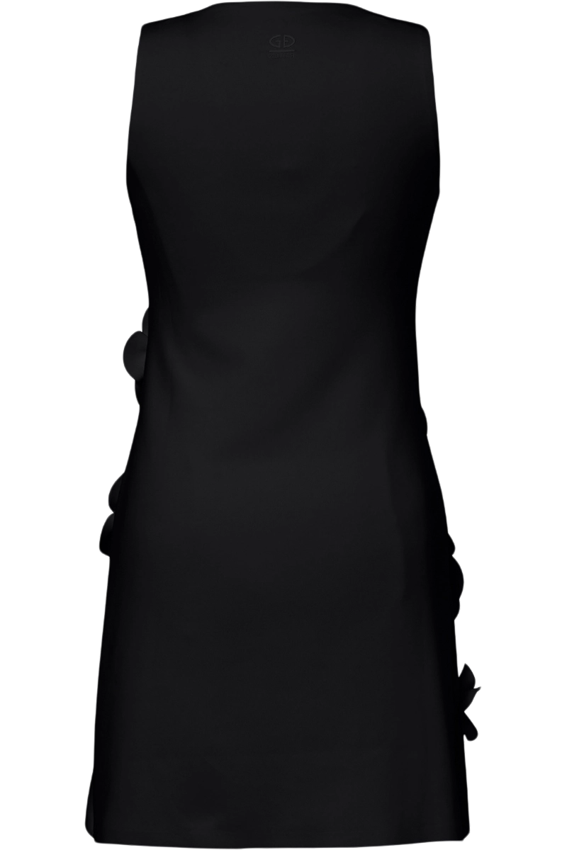 Black Goldbergh Women's Floren Dress Product Back View
