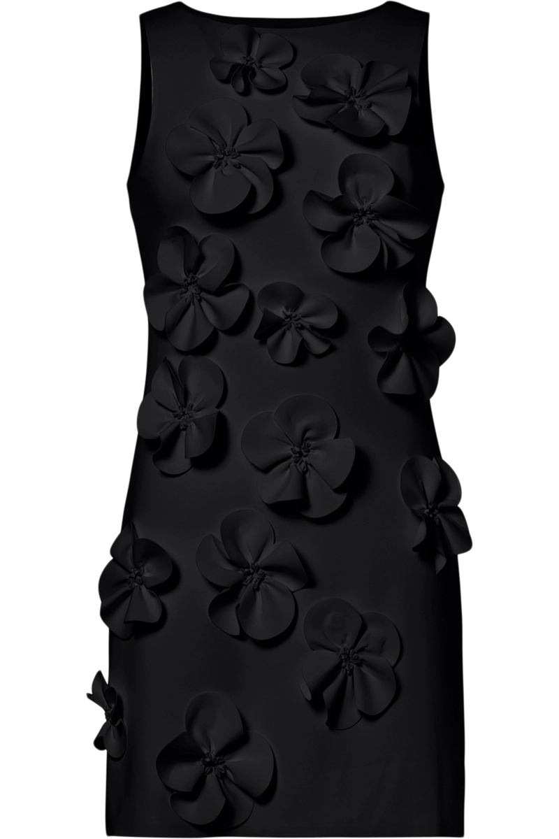 Black Goldbergh Women's Floren Dress Product Front View