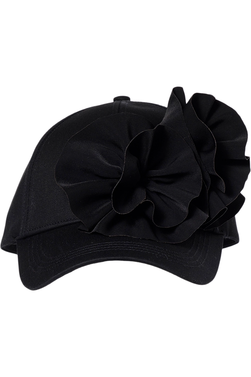 Black Goldbergh Women's Alora Baseball Cap Product Front View