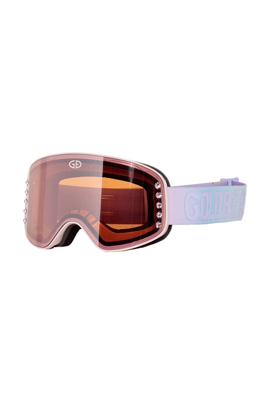 Dollface Swarovski Crystal Ski Goggles