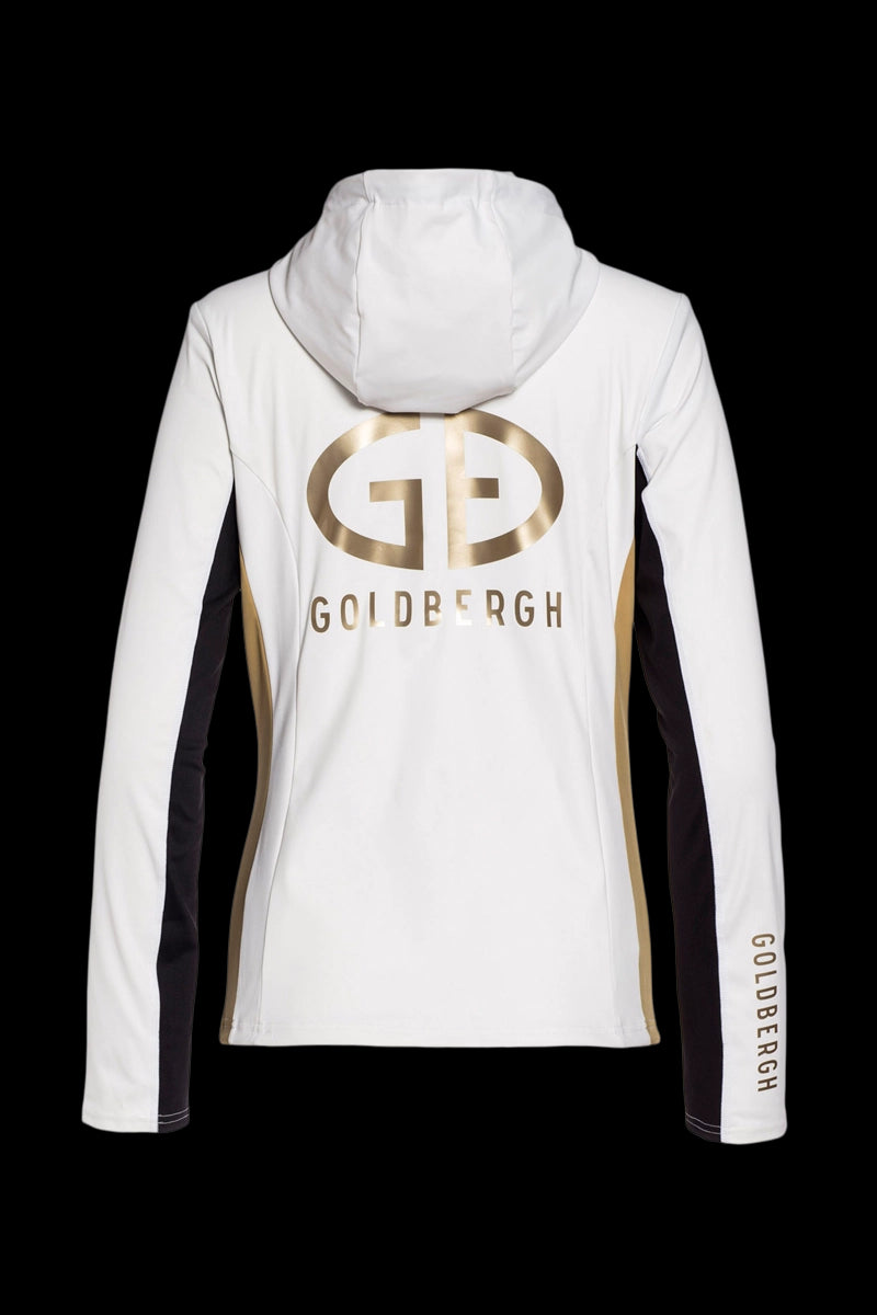 White Goldbergh Women's Ziva Hooded Jacket