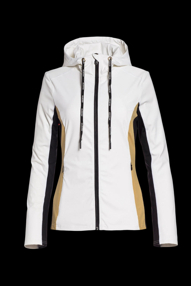 White Goldbergh Women's Ziva Hooded Jacket