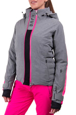 Pewter Kjus Women's Ligety2.0 Tec Ski Jacket
