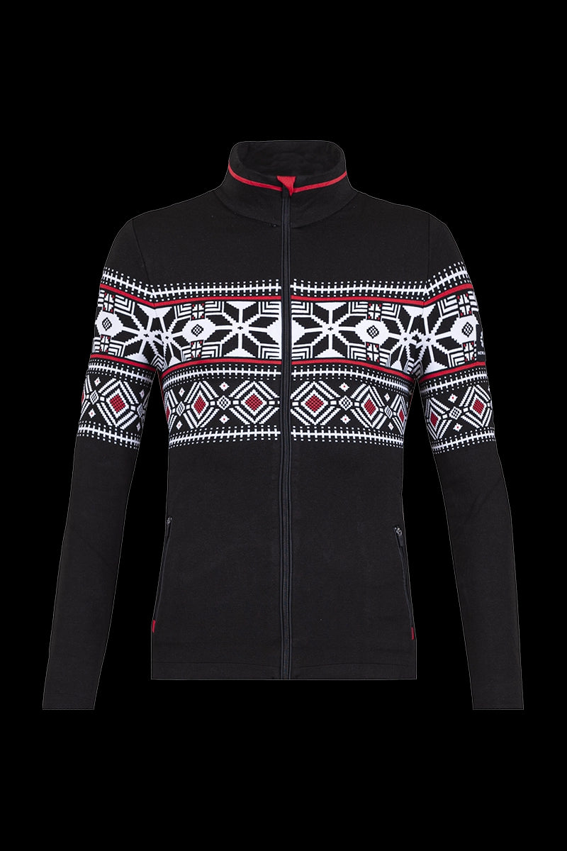 Black/White Newland Men's Eros Tech Sweater