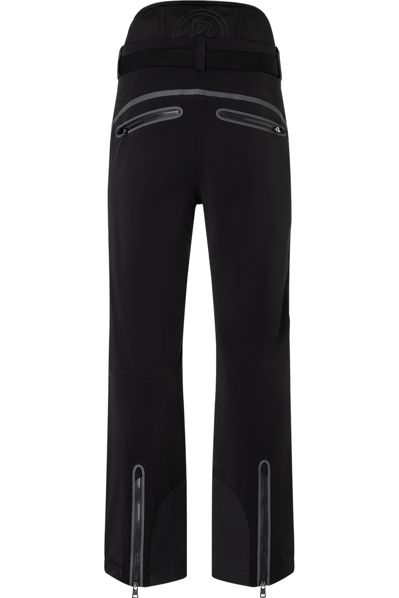 Black Bogner Men's Tim6-T Technical Traditional Insulated Ski Pants Product Back View