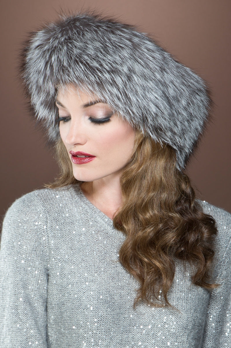 IndigoFox EM-EL Fox Fur Headband