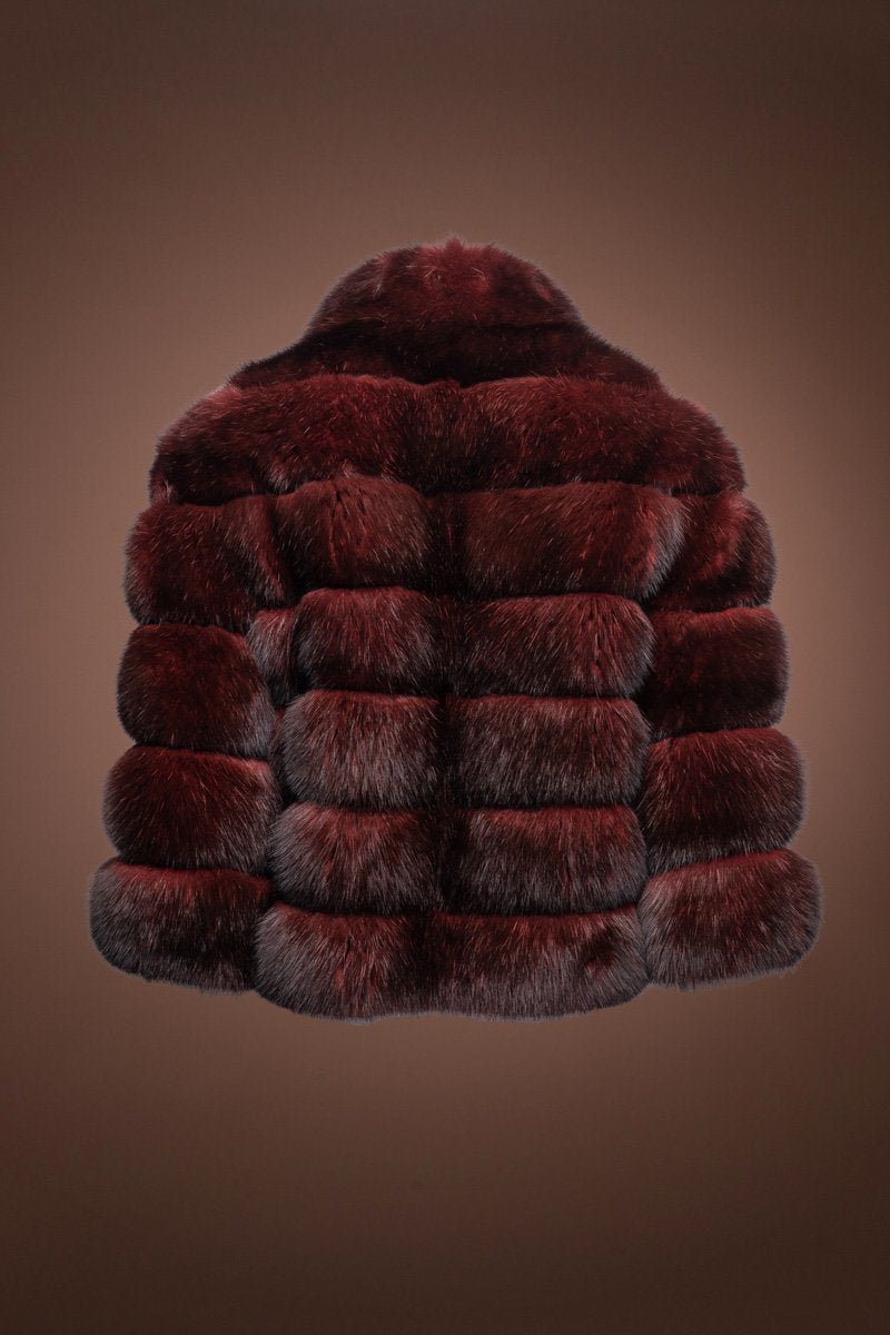 RedJewel Pologeorgis Women's Horizontal Sable Fur Bolero