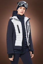 NavyBlueWhite Bogner Sport Rachel-T Navy Ski Jacket