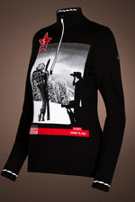 Black/White London Marilyn Ski Vip Ice Goddess Sweater